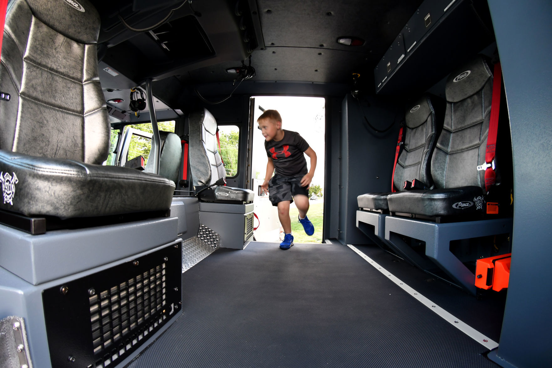 Silvis Fire Department new Pierce Enforcer Pumper